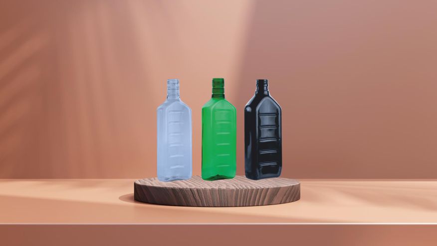 Kidney Shape Long Neck 500ml